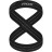 Кистьові лямки RDX Gym Lifting 8 Figure Straps Gray S (WAC-W8G-S)