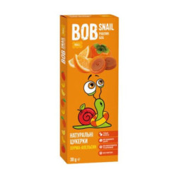 Цукерка Bob Snail Равлик Боб Хурма-Апельсин, 30 г (4820219343196)