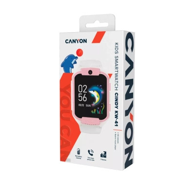 Смарт-годинник Canyon CNE-KW41WP &quot;Cindy&quot; Kids Watch White -Pink (CNE-KW41WP)