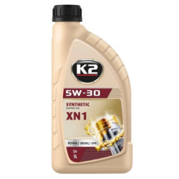 Моторна олива K2 Synthetic SN XN1 5W-30 1 л (O1491E)