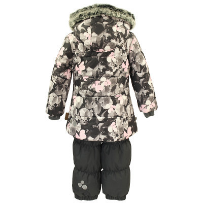 Комплект верхнього одягу дитячий Huppa NOVALLA 45020030 білий з принтом/темно-сірий 98 (4741468729435)