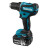 Шуруповерт Makita DDF485SFJ 18V, 3Ah, 27-50Нм 0-500/0-1900 об/хв, кейс (DDF485SFJ)