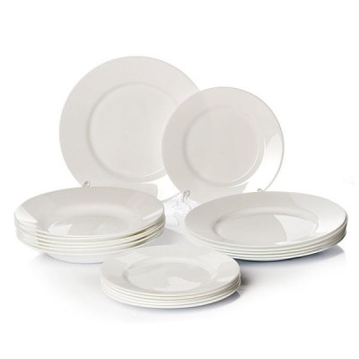 Столовий сервіз Luminarc Everyday Білий 18 предметів (G0566)