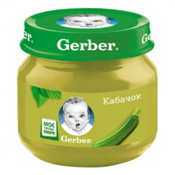 Дитяче пюре Gerber Кабачок 80 г (7613287348036)