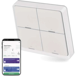 Розумний вимикач EMOS H5013 4 buttons ZigBee 3.0 White (H5013)