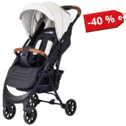 Коляска FreeON LUX Premium Light Grey-Black (44695)