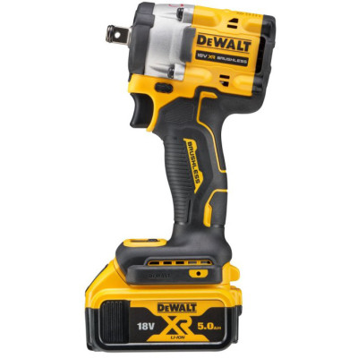 Гайковерт DeWALT 18 В XR Li-lon,406 Нм, 5 Ah, 2 АКБ, ЗП, TSTAK (DCF921P2T)