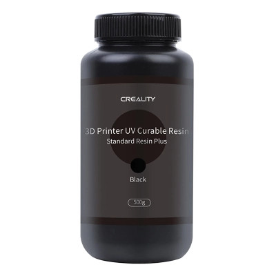 Фотополімерна смола Creality Resin, LCD Standard Plus 500г, black, transparent (3302020065)