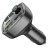 FM модулятор BOROFONE BC48 Broad 2 USB, USB Type-C Black (BC48B)