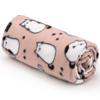 Плед Ardesto Fleece 100% поліестер 130x160см котики (ART0712PB)