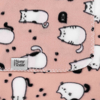 Плед Ardesto Fleece 100% поліестер 130x160см котики (ART0712PB)