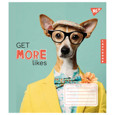 Зошит Yes Get more likes 36 аркушів лінія (767351)