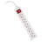 Мережевий фільтр живлення REAL-EL RS-Protect M 1.8m, white (EL122300025)