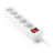Мережевий фільтр живлення REAL-EL RS-Protect M 1.8m, white (EL122300025)