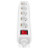 Мережевий фільтр живлення REAL-EL RS-Protect M 1.8m, white (EL122300025)