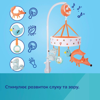 Мобіле Canpol Карусель музична FOX (75/201)