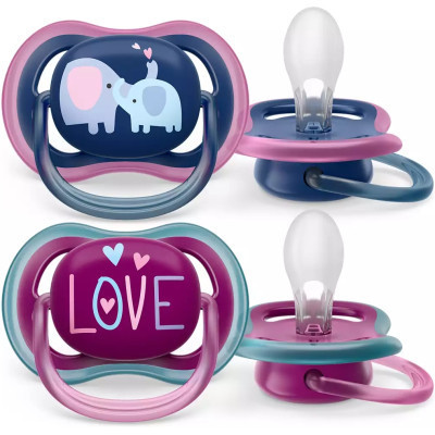 Пустушка Philips AVENT Ultra Air, 18+ міс., 2шт (SCF349/22)