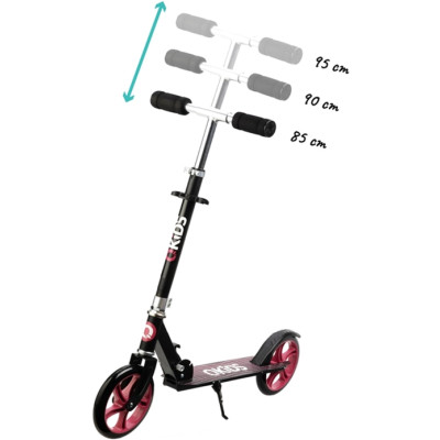 Самокат Qkids Weiss Black/Pink (HUBA00001)
