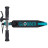 Самокат Globber Flow Element Junior Lights LED, чорно-бірюзовий (729-105)
