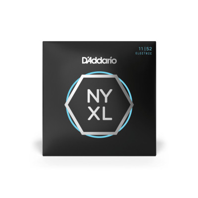 Струни для гітари D&#039;Addario NYXL Medium Top / Heavy Bottom (11-52) (NYXL1152)