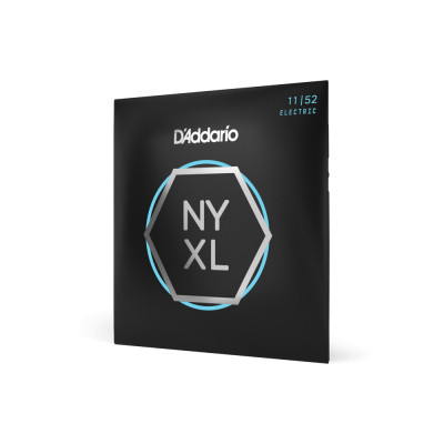 Струни для гітари D&#039;Addario NYXL Medium Top / Heavy Bottom (11-52) (NYXL1152)