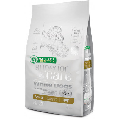 Сухий корм для собак Nature&#039;s Protection NP Superior Care White Dogs Adult Small and Mini Breeds 4kg (NPSC45833)
