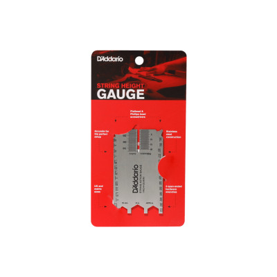 Засіб для догляду за гітарою D&#039;Addario String Height Gauge Вимірювач висоти струн (PW-SHG-01)