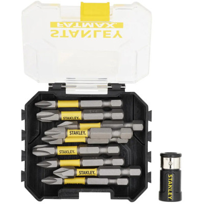 Набір біт Stanley FatMax, Phillips, Ph1, Ph2, Ph3, L 50 мм, 10 шт, кейс (STA88564)