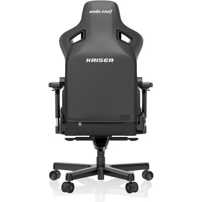 Крісло ігрове Anda Seat Kaiser 3 Fabric Size L Black (AD12YDC-L-01-B-CF)