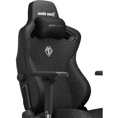 Крісло ігрове Anda Seat Kaiser 3 Fabric Size L Black (AD12YDC-L-01-B-CF)