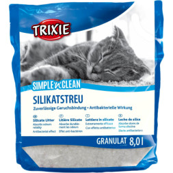 Наповнювач для туалету Trixie Simple&amp;Clean силікагелевий вбирний 3.6 кг 8 л (4047974040201)
