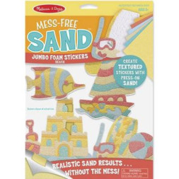 Набір для творчості Melissa&amp;Doug Об'ємні блискучі наклейки Пляж (MD30042)