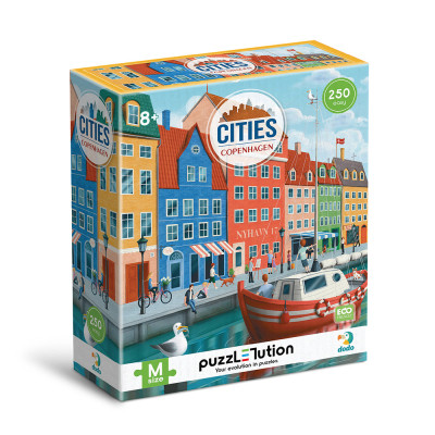 Пазл DoDo Easy-M Міста. Копенгаген (300645)