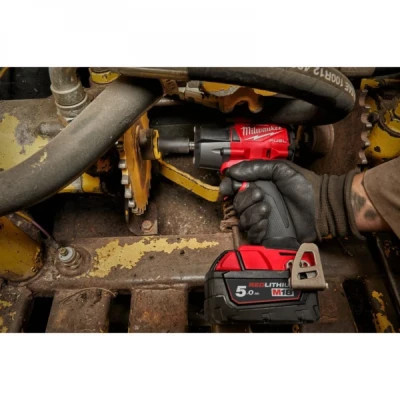 Гайковерт Milwaukee імпульсний 1/2&quot;881 Нм з фрикційним кільцем M18 FMTIW2F12-502X (4933478450)