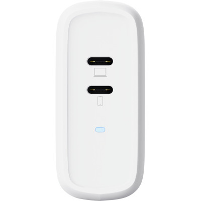 Зарядний пристрій Trust Maxo 65W 2xUSB-C PD white (25381_TRUST)