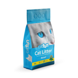 Наповнювач для туалету Catfun бентонітовий натуральний 10 л (8683655071513)