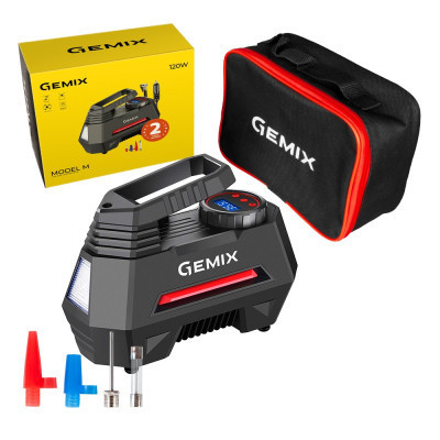 Автомобільний компресор Gemix Model M black/red (10700097)