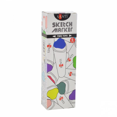 Художній маркер Santi sketch SM-05, жовтий (390499)