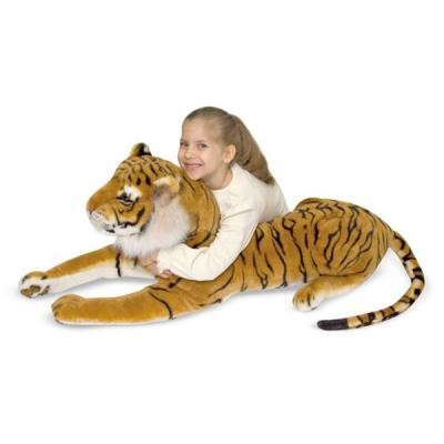 М&#039;яка іграшка Melissa&amp;Doug Гігантський плюшевий тигр, 1,8 м (MD12103)