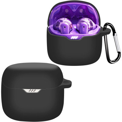 Чохол для навушників BeCover Silicon для JBL Tune Flex 2 TWS Black (713221)