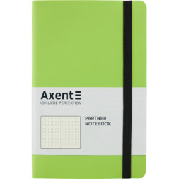 Книга записна Axent Partner Soft 125х195 мм в точку 96 аркушів Салатова (8312-09-A)