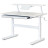 Парта ErgoKids з полицею S50 XL White (TH-210 W + BD-S50 XL)
