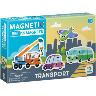 Пазл DoDo Набір магнітів Транспорт (200260)