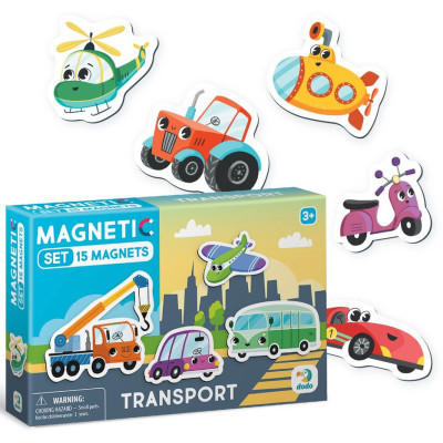 Пазл DoDo Набір магнітів Транспорт (200260)