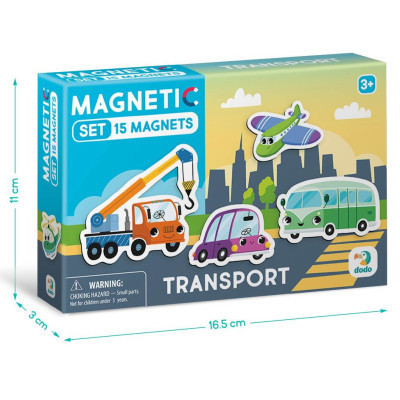 Пазл DoDo Набір магнітів Транспорт (200260)
