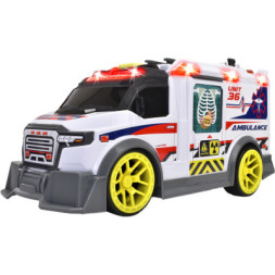 Спецтехніка Dickie Toys Функціональний автомобіль Швидка допомога з аксесуарами зі звуком та світловими ефектами 41 см (3307003)