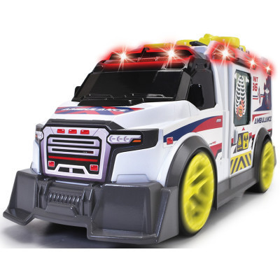 Спецтехніка Dickie Toys Функціональний автомобіль Швидка допомога з аксесуарами зі звуком та світловими ефектами 41 см (3307003)