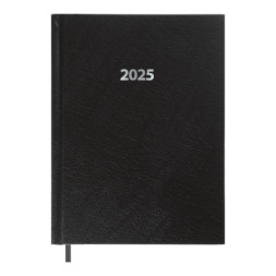 Тижневик Buromax датований 2025 STRONG, А5 чорний (BM.2129-01)
