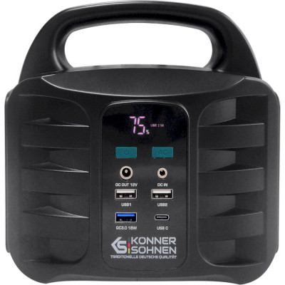 Зарядна станція Konner&amp;Sohnen KS100PS, 100W, 155Wh (KS100PS)