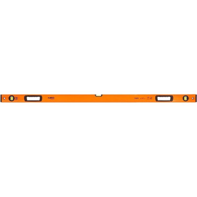 Рівень Neo Tools S 400 алюмінієвий, 150 см, 3 капсули, 2 отвори для рук (71-146)